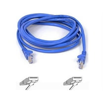 Belkin 15ft CAT6 Ethernet Patch Cable Snagless, RJ45, M/M, Blue - Patch cable - RJ-45 (M) to RJ-45 (M) - 15 ft - UTP - CAT 6 - molded, snagless - blue - for Omniview SMB 1x16, SMB 1x8; OmniView SMB CAT5 KVM Switch