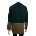 thumbnail image 5 of Ya Color Block Coat with Gold Asymmetrical Zipper, 5 of 5