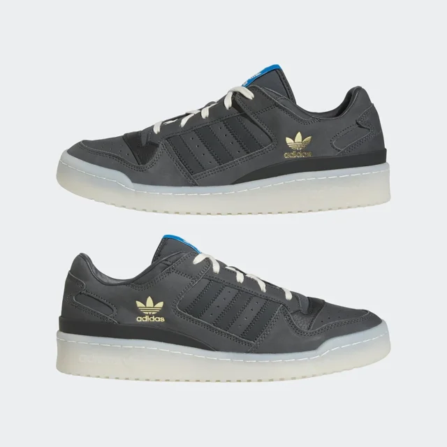 NWOB MEN'S Ad-id-as FORUM LOW CLASSIC RETRO HQ1507 DK GREY / CARBON / BLACK SZ 13