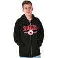 thumbnail image 5 of Father's Day Worlds Greatest All Star Zip Hoodie Sweatshirt Men Brisco Brands S, 5 of 6
