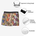 thumbnail image 3 of Balery Funny Dogs Family Calzoncillos bóxer para hombre, ropa interior de algodón suave y transpirable con cinturilla de nailon-Large, 3 of 5