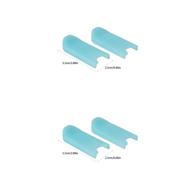 Wweixi Adjustable Saxophone Rest Cushions Wear-resistant Holder Unique Instrument Accessories Protection Pad Cyan Blue 2PCS