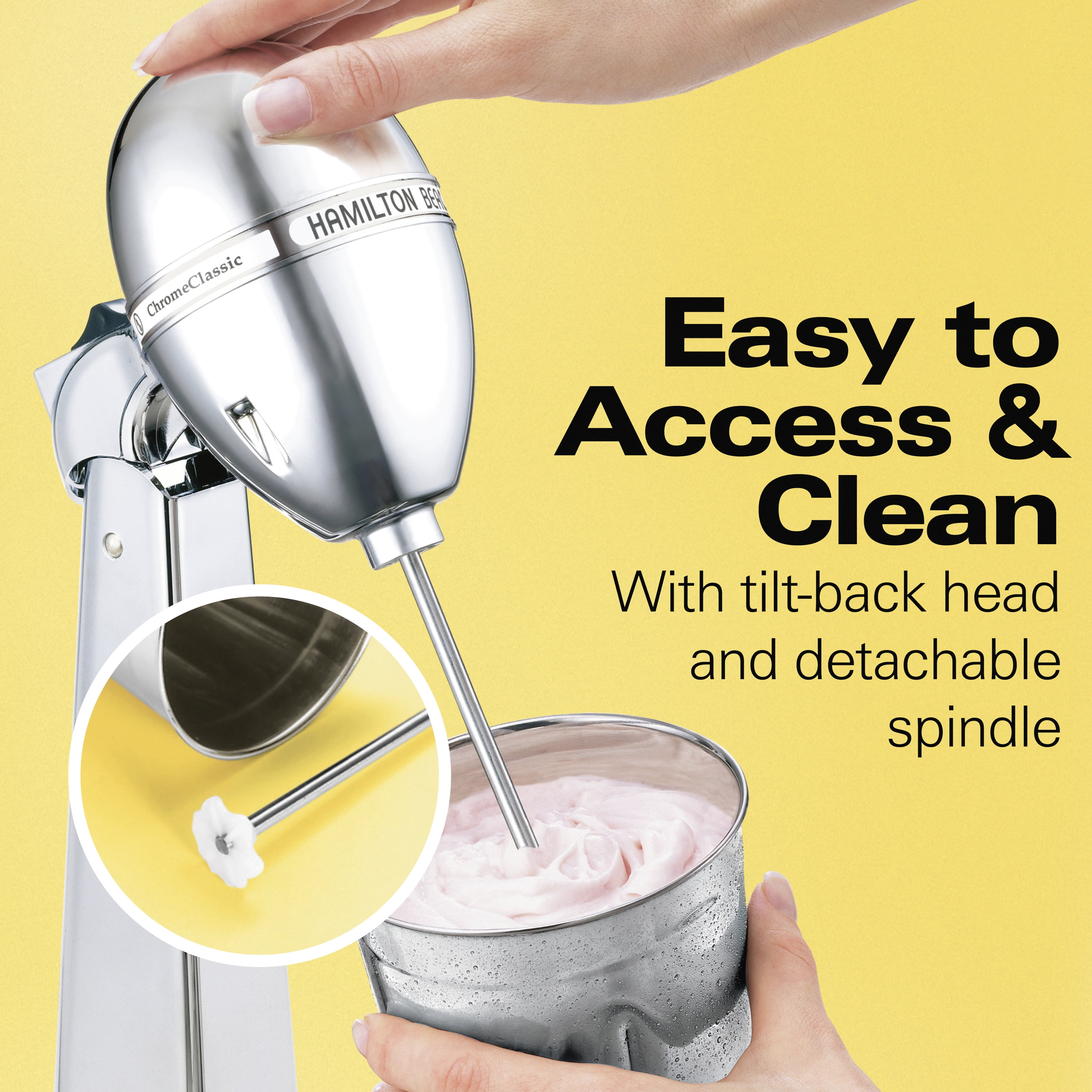 Hamilton Beach® Pro All-Metal Drink Mixer & Reviews