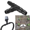 thumbnail image 3 of Conectores en T 500X para sistema de riego de juntas de tubería de agua de manguera de riego Hugtrwg  Para estrenar, 3 of 3