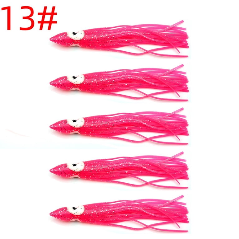 5Pcs 120Mm Luminous Octopus Lure Squid Rubber Fishing Trout Swing Lures Squid Soft Baits Carp Fishing Lure Accessories Pesca 13 Fangkenuo - Walmart.com 5Pcs 120Mm Luminous Octopus Lure Squid Rubber Fishing Trout Swing Lures Squid Soft Baits Carp Fishing Lure Accessories Pesca 13 Fangkenuo - Walmart.com