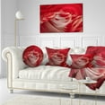 thumbnail image 3 of Designart Red Shade in Antelope Canyon - Landscape Photography Throw Pillow - 12x20, 3 of 5