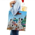 thumbnail image 4 of 101 Dalmatians Bolso de tela con estampado de lienzo para mujer, bolsa de compras reutilizable y estética, con cremallera interior, regalo para mujer,40*40cm., 4 of 6