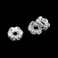 thumbnail image 3 of 300 piezas de espaciadoras de de imitación chapadas en plata para pulseras de bricolaje joyería que hace hallazgos de 6 mm perfecl Cuentas redondas para la fabricación de joyas, 3 of 8