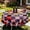D, variant on 4th of July Round Tablecloth, Patriotic Patchwork Design, Brushed Fabric Table Cover, Memorial Day Independence Day Decor-for Kitchen Dining Room BBQ Party Decor 59.1In