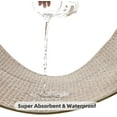 thumbnail image 6 of Bathroom Runner Rug, Long Bath Mat Washable Thin Quick Dry Low Pile Bathroom Runner Rugs 24 x 60 Non Slip, Beige 24"x60", 6 of 18