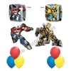 Transformers 10pc Birthday Party Decorations Mylar Balloon Bouquet Set