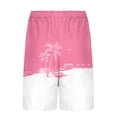 thumbnail image 6 of Thousandth Men's Swim Trunks with Compression Liner Casual Drawstring Quick Dry Shorts Classic Fit Tropical Beach Print Board Shorts Bathing Suits for Surfing, 6 of 9