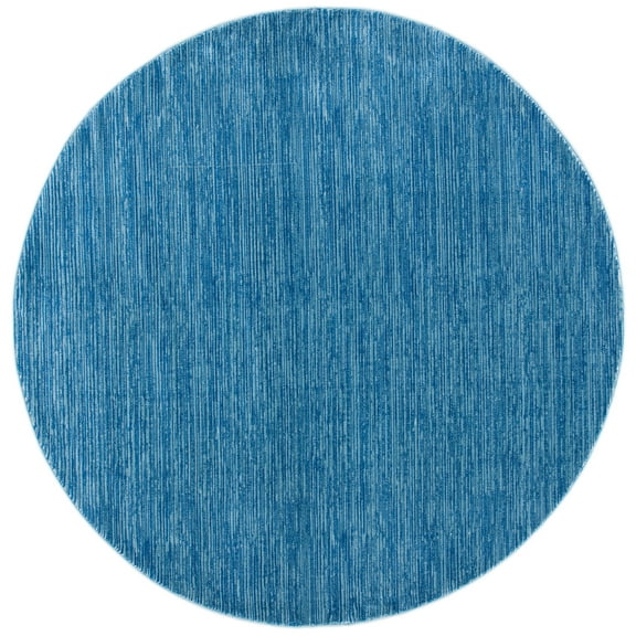 SAFAVIEH Vision Adrasteia Distressed Area Rug, Blue, 3' x 3' Round