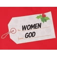 thumbnail image 4 of Old Glory Mens To Women From God Christmas Tag Short Sleeve T Shirt, 4 of 5