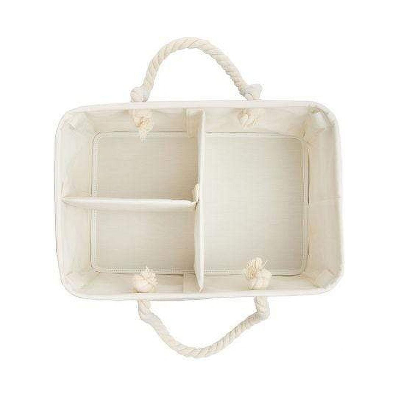 Canvas Caddy with rope handles
