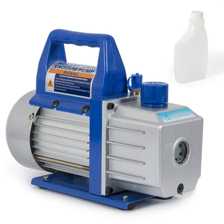 Arksen Rotary Vane Deep Vacuum Pump, 110v, 1/3HP, 4 CFM