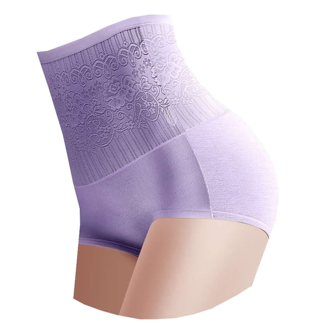 Culottes Taille Haute pour Femmes, Fesses de Pêche, Ventre