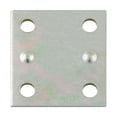 thumbnail image 1 of 1,5 x 1,37 Po. Attelle en Acier Réparatrice, Plaqué Zinc, 1 of 1