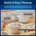 thumbnail image 6 of Elite Cuisine MST526 1.5Qt. Mini Slow Cooker with Adjustable Settings and Keep Warm, 6 of 6