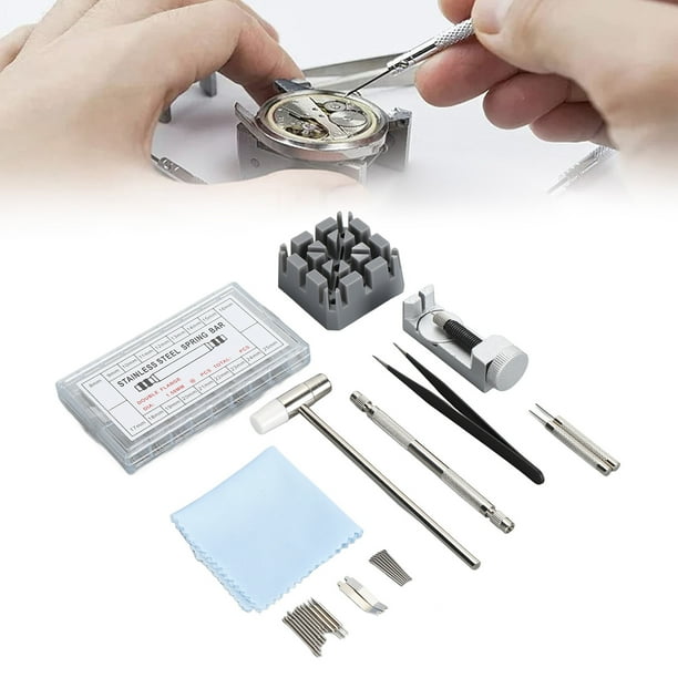 Herramienta De Extracción De Barra De Resorte De Reloj, Kit De Herramientas De Extracción De Eslabones De Reloj, Herramientas De Reparación, 98 Piezas De Herramientas De Tamaño