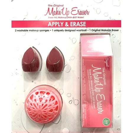 Original Makeup Eraser 2 Washable Sponges and 1 Washer Ball