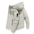 thumbnail image 3 of 2024 nueva chaqueta de Otoño/Invierno para hombres de alta calidad impresa deportes al aire libre con capucha a prueba de viento simplicidad moda Casual chaqueta de marca, 3 of 5