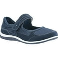 thumbnail image 1 of Fleet & Foster Womens Morgan Touch Fastening Suede Shoe, 1 of 4
