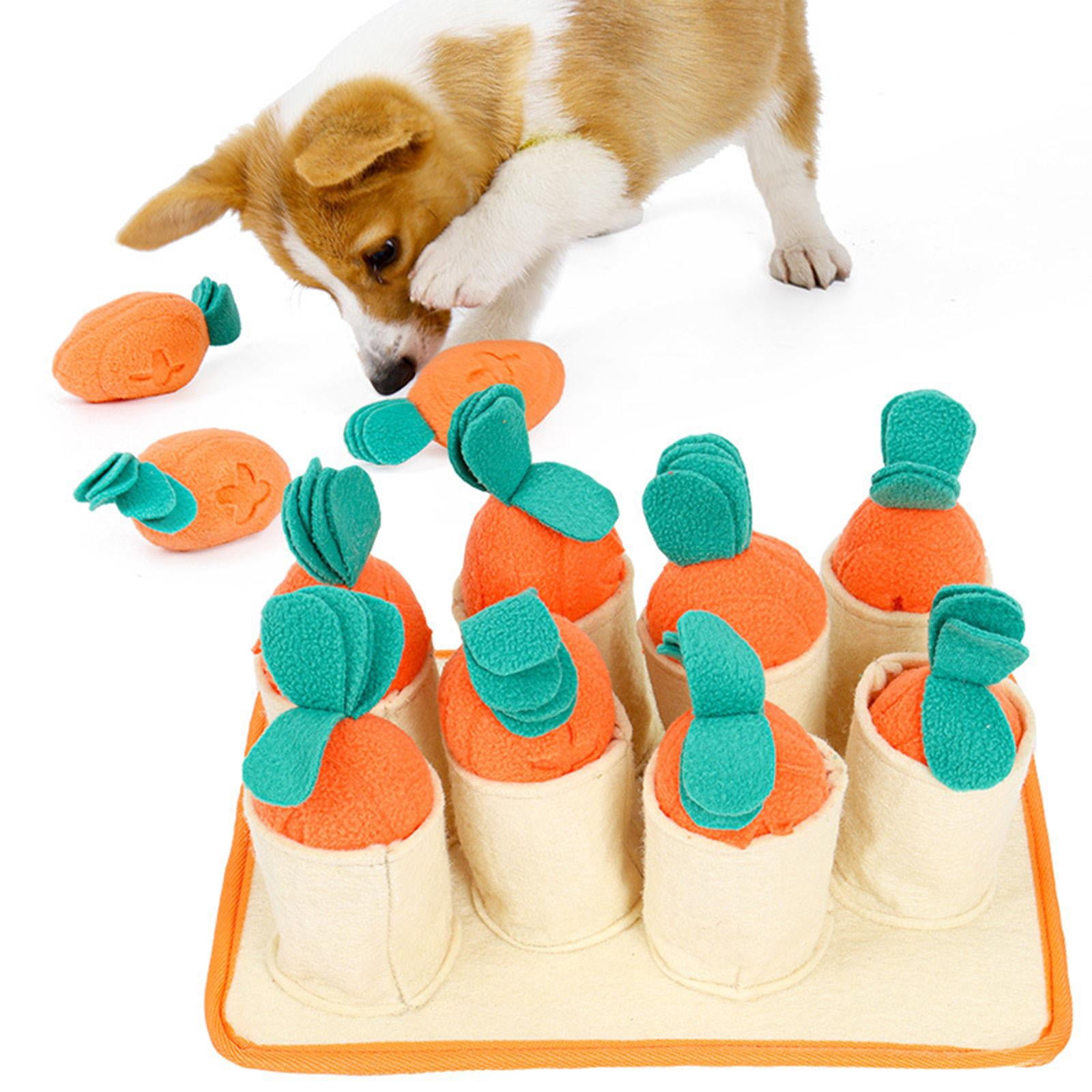 EHJRE 2x snuffle pad for Dogs, Dog Activity Mat Sniffing Mat Dog Feeding Mat/Enrichment Mat/Play Mat/Puzzle Mat/Interactive Toy/Sniffing Pad/Slow Feeding Bo