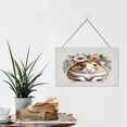 thumbnail image 6 of Hamster Retro Vintage Wood Garden Signs Decorative Home Signs Wall Decor Rustic Farmhouse Hanging Wooden Sign Lovely Home Accessory Sign 10"x16", 6 of 8