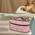 thumbnail image 2 of HELLHERO Travel Irons Organizer Pig Pattern Handheld Travel Case Compatible with Full-Size Irons and Accessories, Bag Only, 2 of 6