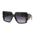 thumbnail image 3 of Womens Trendy Squared Rectangular Butterfly Sunglasses Slate Smoke, 3 of 4