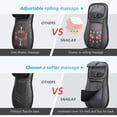 thumbnail image 3 of Neck & Back Massager with Heat Full Back Massage Chair Pad, Adjustable Neck Nodes, Rolling Massage, Seat Vibration Cushion, 3 of 5