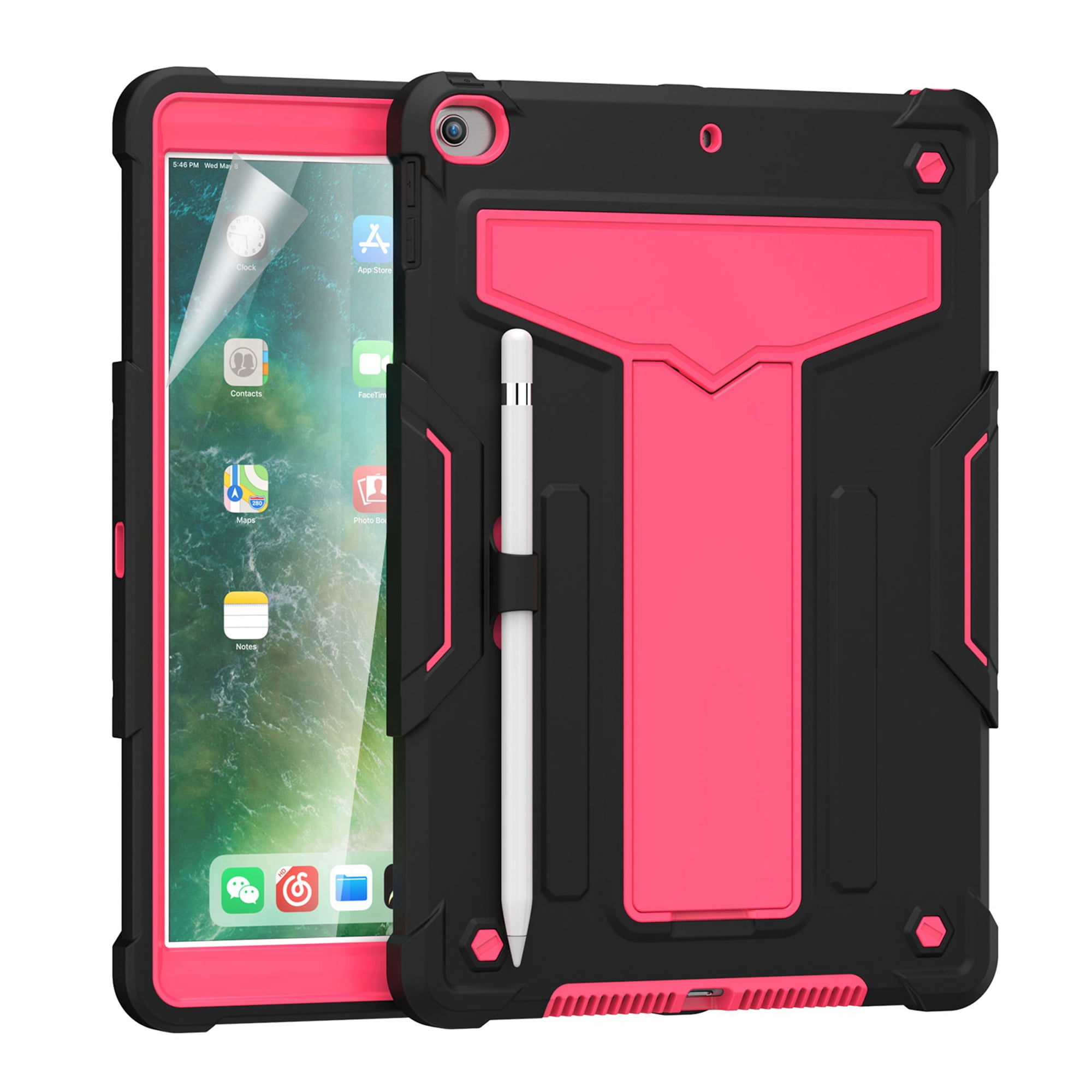 Dteck Screen Protector Case for Apple iPad 8th Generation 10.2" (2020