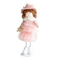 thumbnail image 2 of tasrioml Christmas Angel Doll Ornaments Tabletop Small Plush Fairy Elf Figurine for Thanksgiving New Year Birthday Wedding Valentine's Day Xmas Party Decoration, 2 of 8