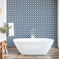 thumbnail image 6 of Ambesonne Blue and White Peel & Stick Wallpaper for Home, Portuguese Tiles, 13"x100", Pale Blue Dark Blue, 6 of 6