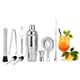 thumbnail image 4 of Juego de coctelera de vino de 9 unids / set, mezclador de bebedor de bebidas, mezclador de acero inoxidable, juego de abridor de botellas de medición de jigger Eigraketly HA000619-00B, 4 of 6