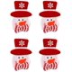 thumbnail image 1 of Soporte para platos de Navidad JAMW 4 Uds., 1 of 5