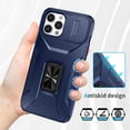 thumbnail image 4 of Funda para GANGXUN iPhone 12 Pro Max - Soporte metálico, Función magnética, Azul, 4 of 5