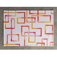 thumbnail image 2 of Maison d' Hermine Summer Maze 100% Cotton Set of 4 Placemats for Dining Table | Kitchen | Wedding | Everyday Use | Dinner Parties | Spring/Summer (13 Inch by 19 Inch), 2 of 5