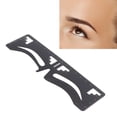 thumbnail image 3 of Stainess Steel Eyebrow Ruler, Three Point Positioning Safety Portable Flexible Eyebrow  Ruler  for Eyebrow  Shop European Eyebrow, 3 of 7