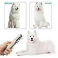 thumbnail image 6 of Glosrity Mataway e-Comb, Mataway e Comb for Dogs Cats, 2 In 1 Electric Pet Grooming Tool with Razor Hair Trimmer, Detangling and Dematting Long, Matted Fur on All Breeds Cats & Dogs, 6 of 6