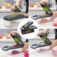 thumbnail image 3 of MesaSe Vegetable Chopper  Multifunctional 12-in-1 Food Chopper with 7 Blades - Onion Chopper  Veggie chopper  Chopper Vegetable Cutter/Slicer/Dicer, 3 of 8