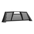 thumbnail image 2 of Aries 1110109 Headache Rack Switchback (TM) Octagonal Grid Mesh; Powder Coated; Carbide Black; Aluminum; With Mounting Kit; Topside Track For Mounting Accessories, 2 of 2