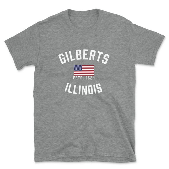 Gilberts Illinois Patriot Men's Cotton T-Shirt