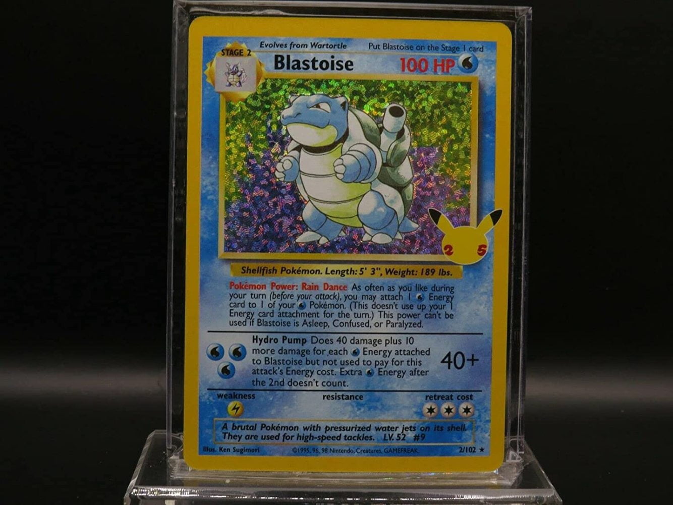 RovKeav Single Card BLASTOISE Celebrations CLASSIC COLLECTION