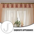 thumbnail image 3 of 3 Pcs Curtain Accessories Clothes Rack Curtain Rod Hangers Curtain Rod Holders Window Curtain Rod Support Home Supplies, 3 of 6