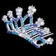 thumbnail image 2 of Chic Boda Novia Disfraces Fiesta cumpleaños Colcomx Princesa Crown Tiara, 2 of 8
