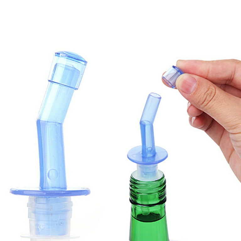 12 X Liquor Wine Oil Bottle Pourer Stopper Pour Spout Dispenser 
