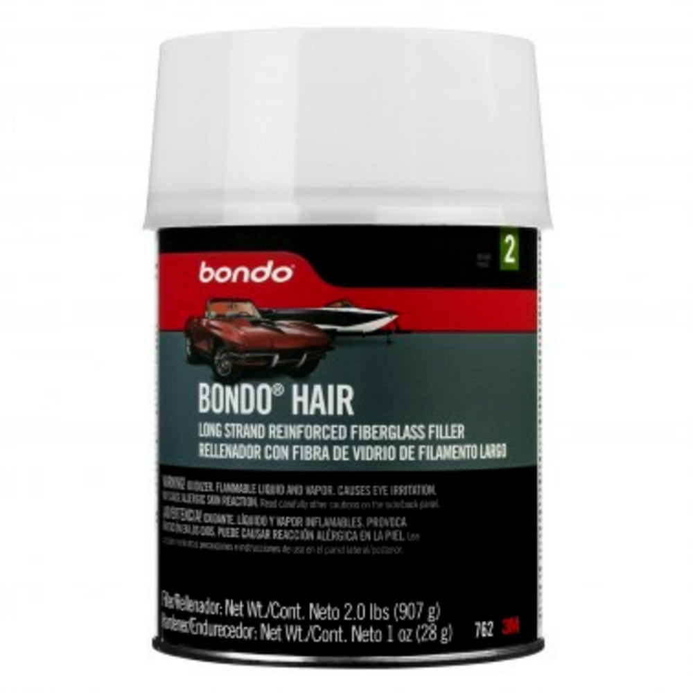 Bondo Hair Long Strand Fiberglass Reinforced Filler, 00762ES, 1 Quart
