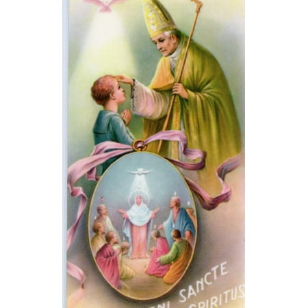 

Confirmation Prayer (boy) holy card - laminated - Pack of 25